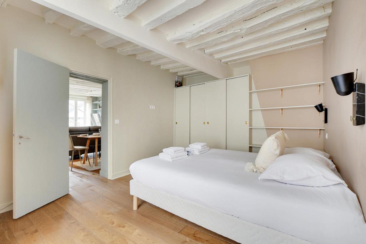 Chic Apartment -1Br-4P- Haut Marais - Republique باريس المظهر الخارجي الصورة