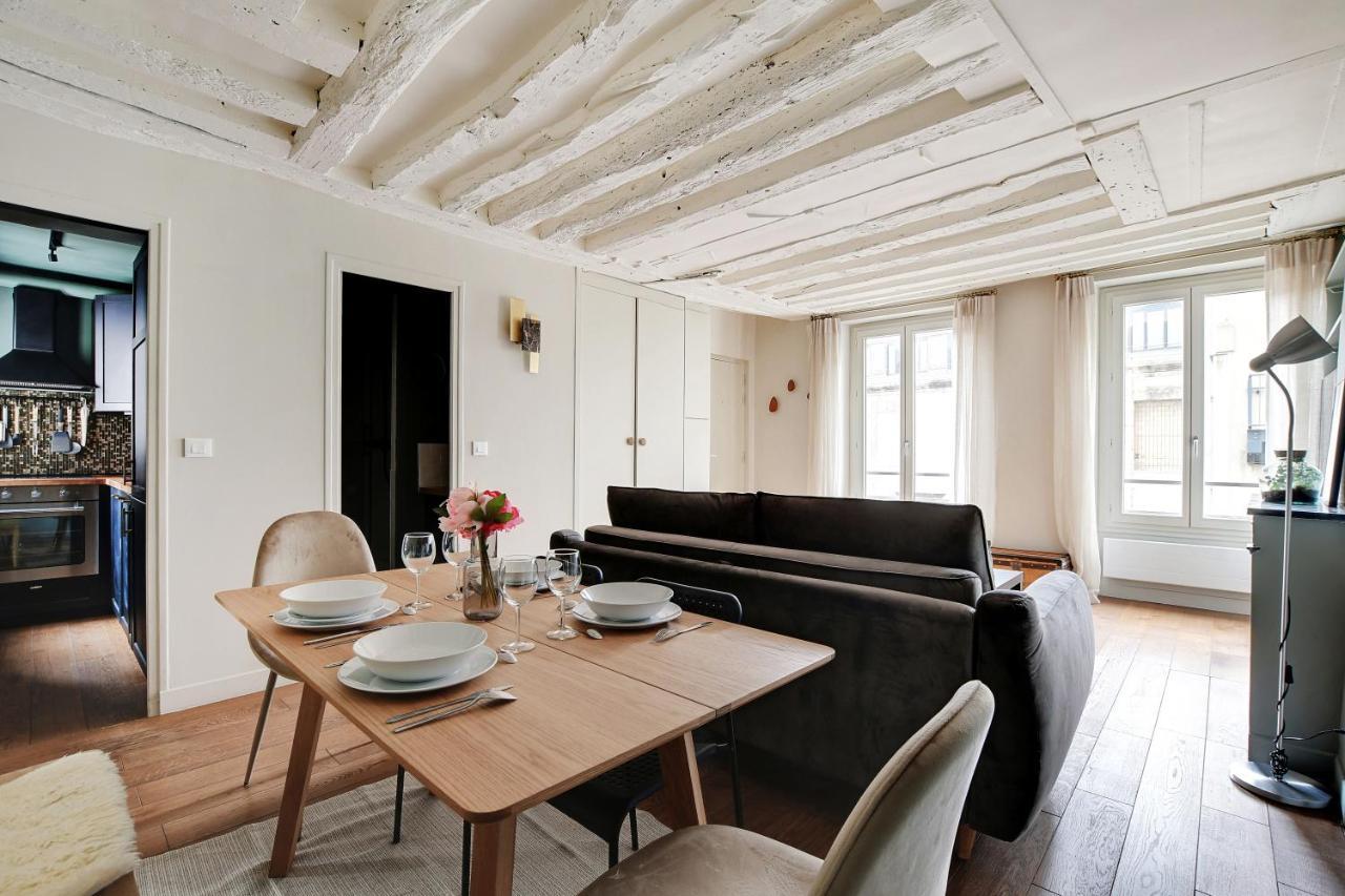 Chic Apartment -1Br-4P- Haut Marais - Republique باريس المظهر الخارجي الصورة