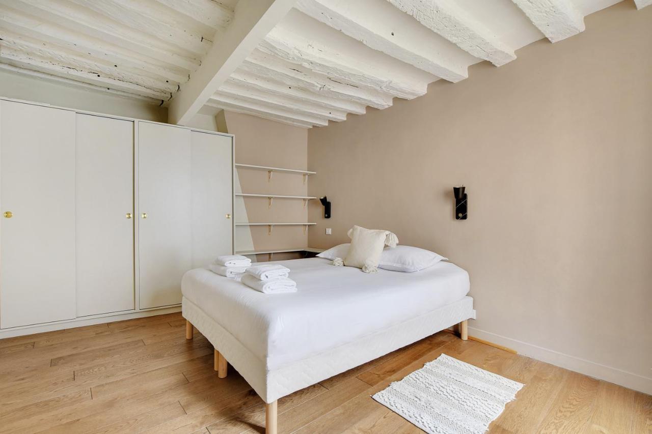 Chic Apartment -1Br-4P- Haut Marais - Republique باريس المظهر الخارجي الصورة