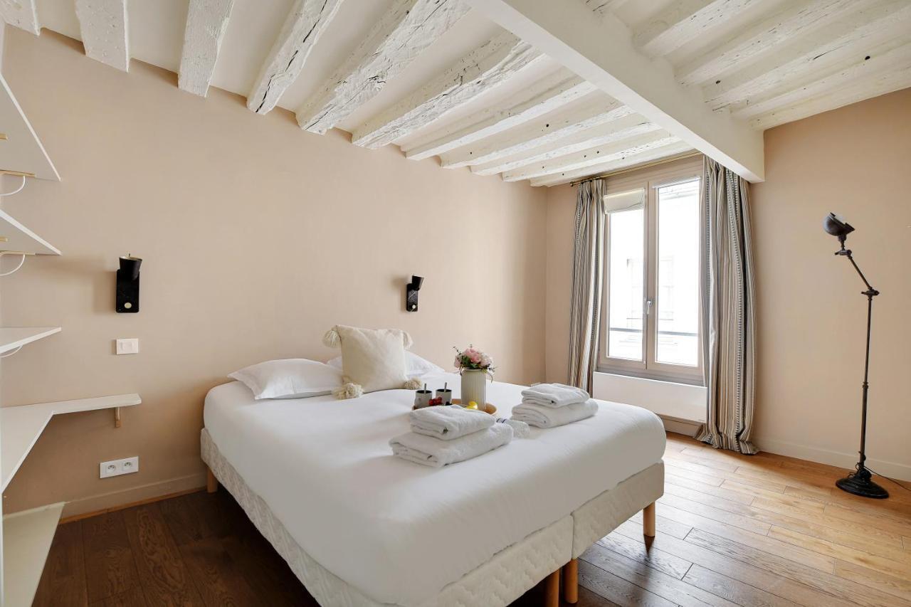 Chic Apartment -1Br-4P- Haut Marais - Republique باريس المظهر الخارجي الصورة