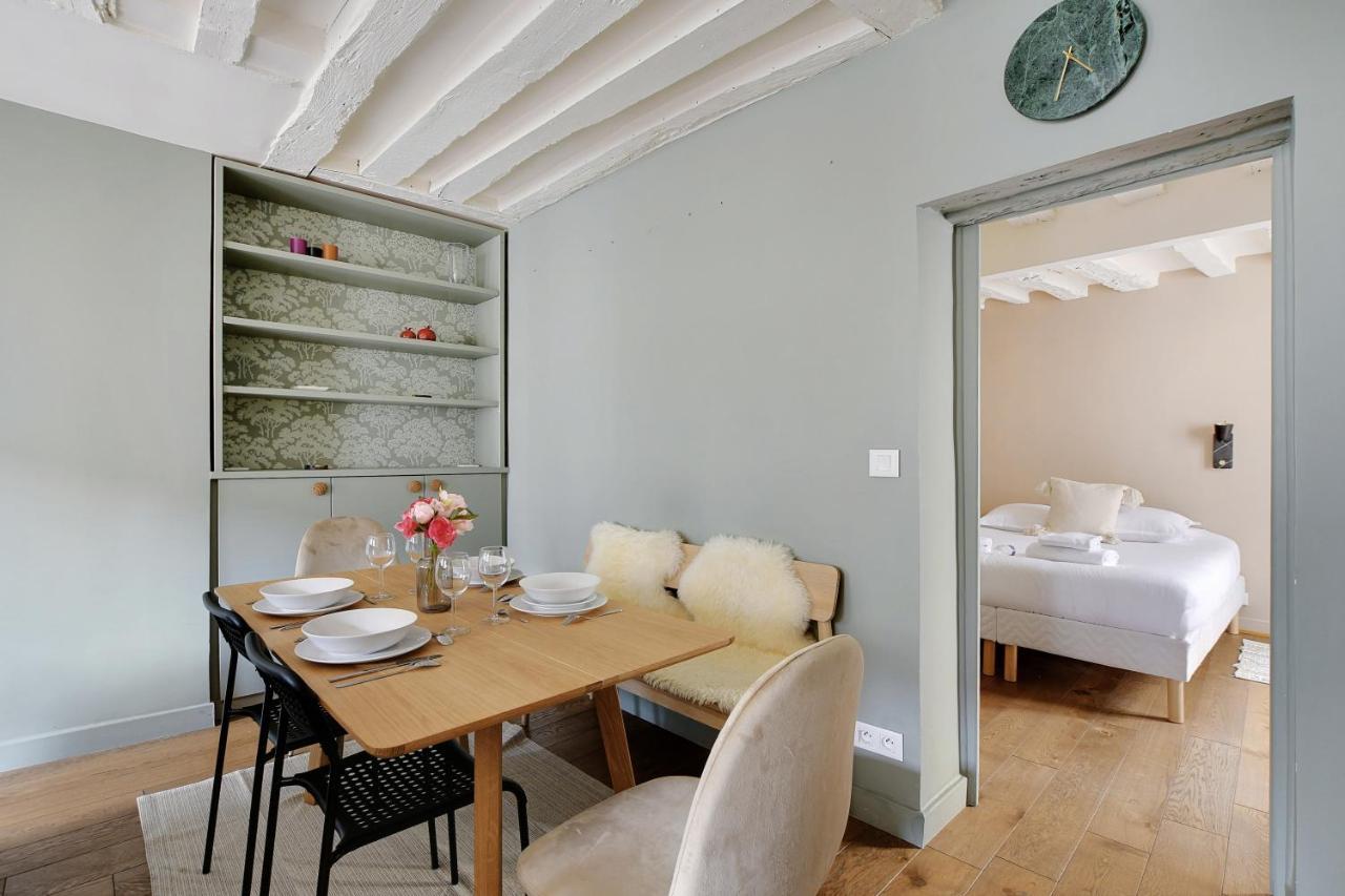 Chic Apartment -1Br-4P- Haut Marais - Republique باريس المظهر الخارجي الصورة
