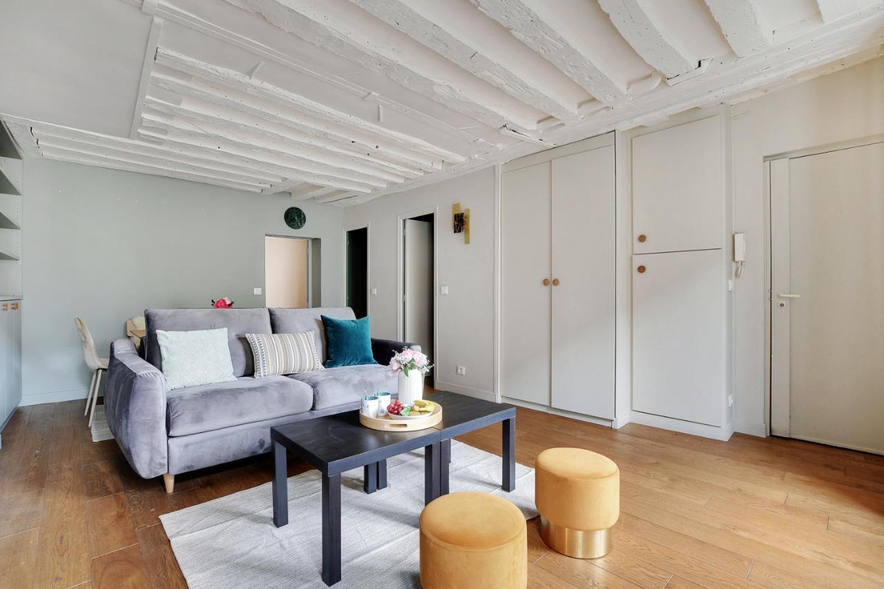Chic Apartment -1Br-4P- Haut Marais - Republique باريس المظهر الخارجي الصورة