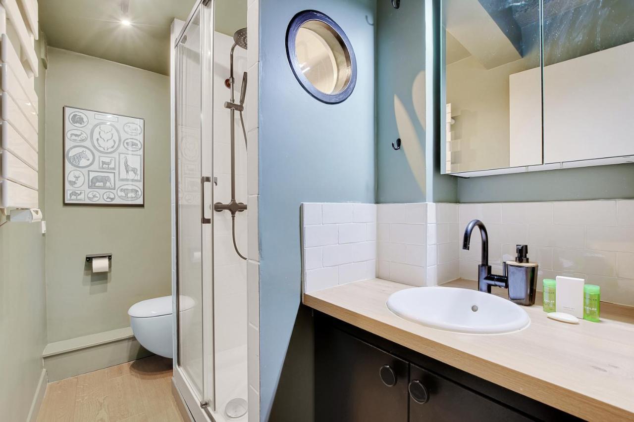 Chic Apartment -1Br-4P- Haut Marais - Republique باريس المظهر الخارجي الصورة